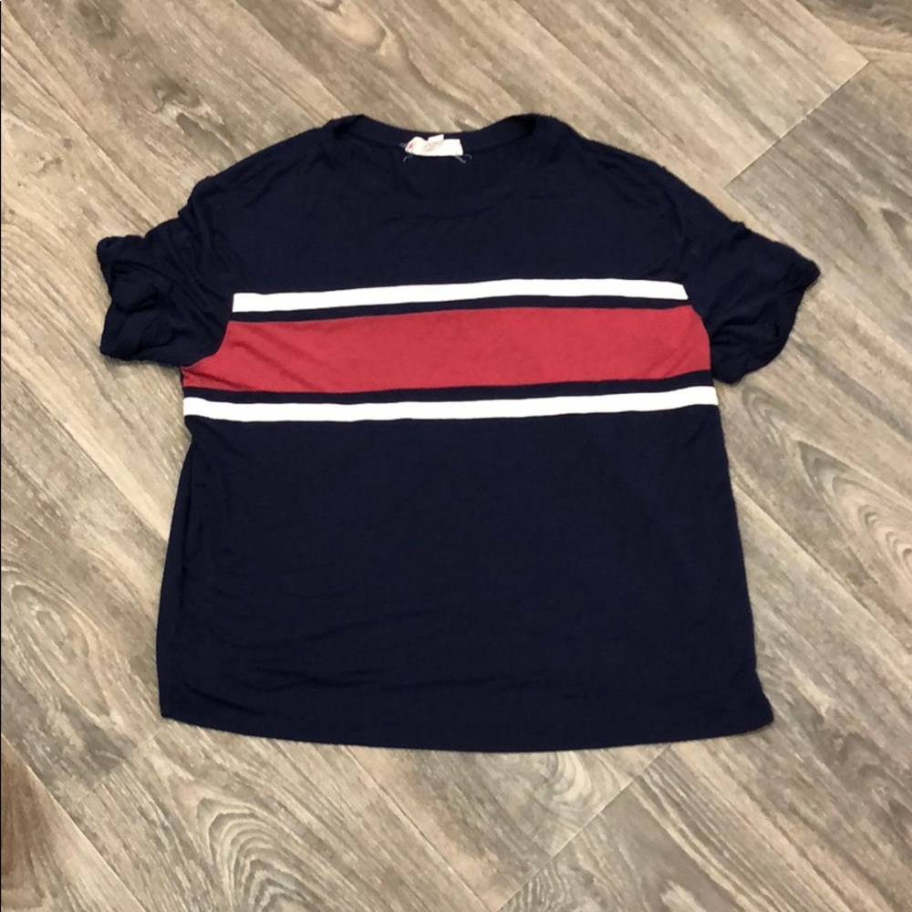 Striped Crop top